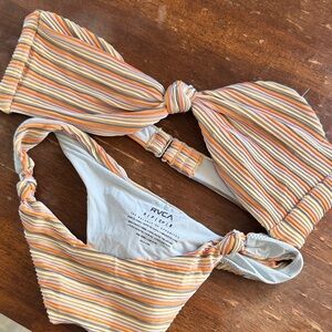 RVCA Multicolor Striped Bikini